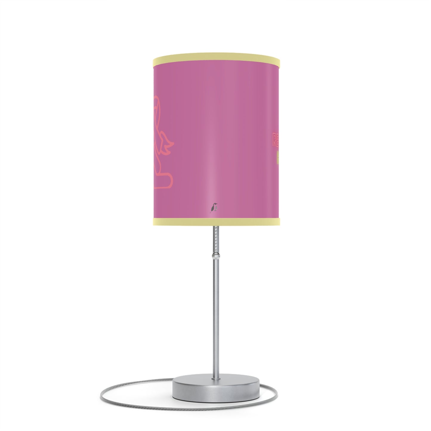 Lamp on a Stand, US|CA plug: Fight Cancer Lite Pink