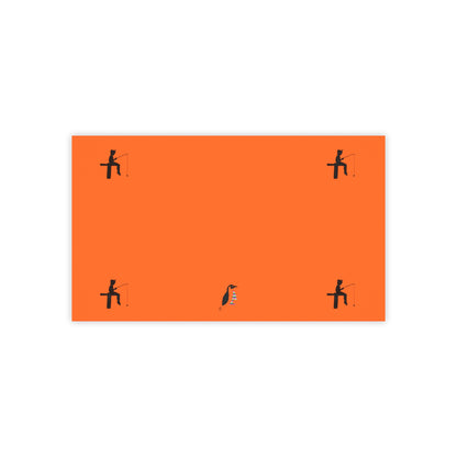 Post-it® Note Pads: Fishing Orange