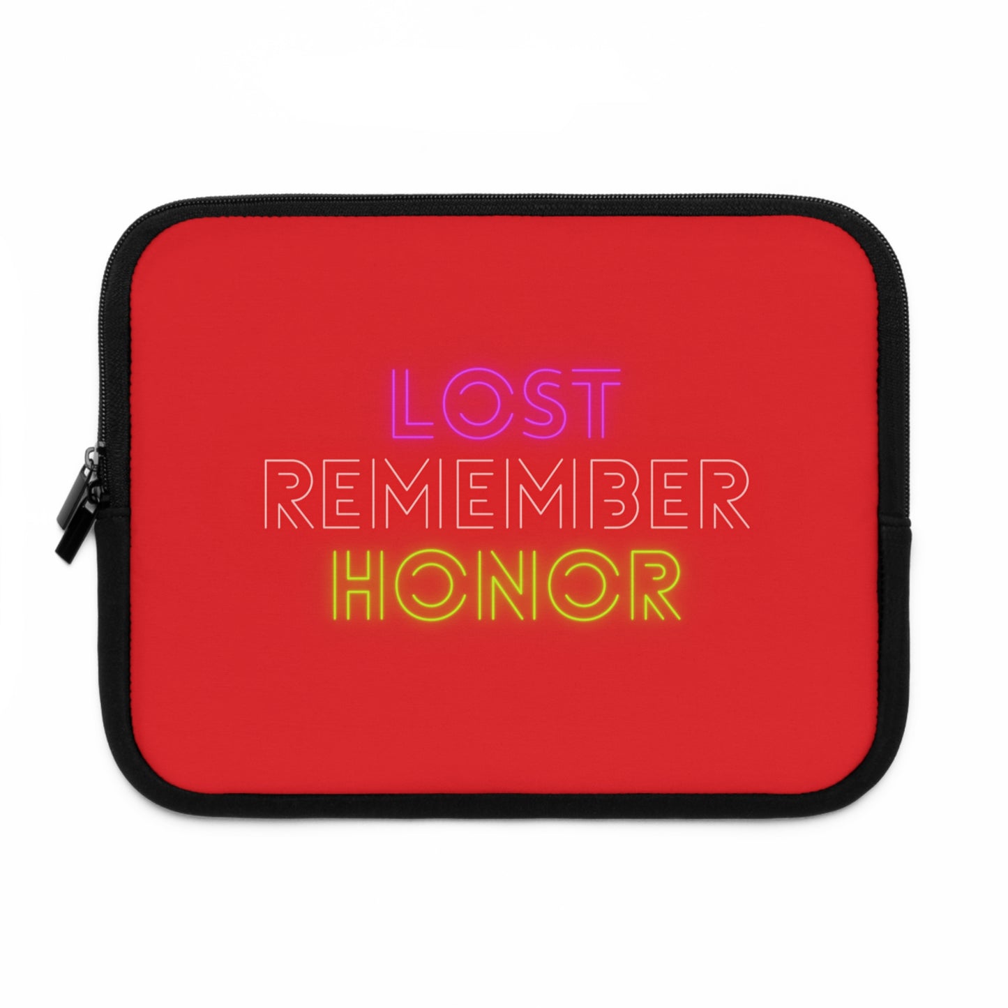 Laptop Sleeve: Lost Remember Honor Red