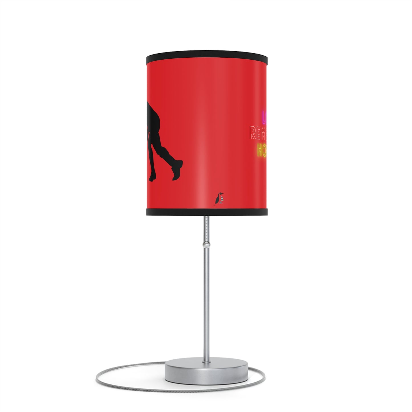 Lamp on a Stand, US|CA plug: Hockey Red 