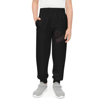 Youth Joggers: Volleyball Black