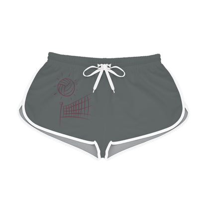 Women's Relaxed Shorts: Volleyball Dark Grey