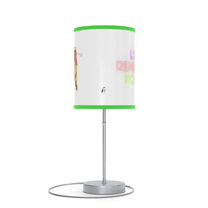 Lamp on a Stand, US|CA plug: Golf White 