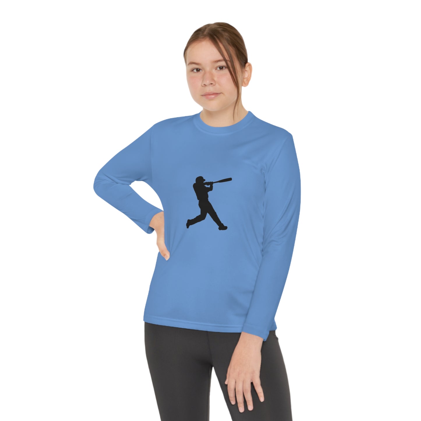 Youth Long Sleeve Competitor Tee: Baseball 