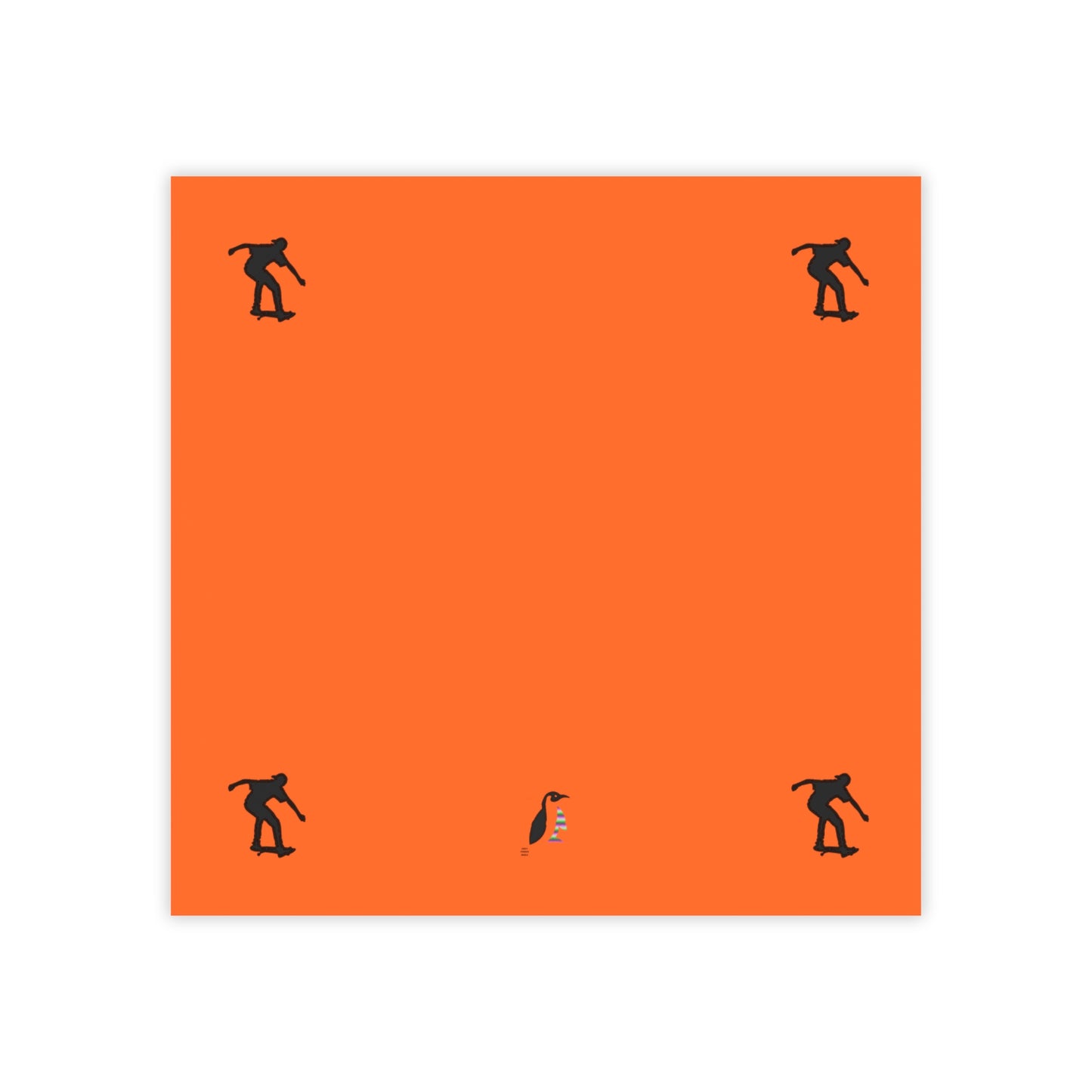 Post-it® Note Pads: Skateboarding Orange