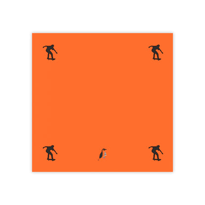 Post-it® Note Pads: Skateboarding Orange