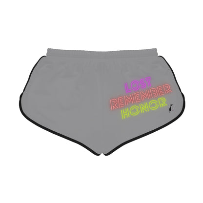 Women's Relaxed Shorts: LGBTQ Pride Grey