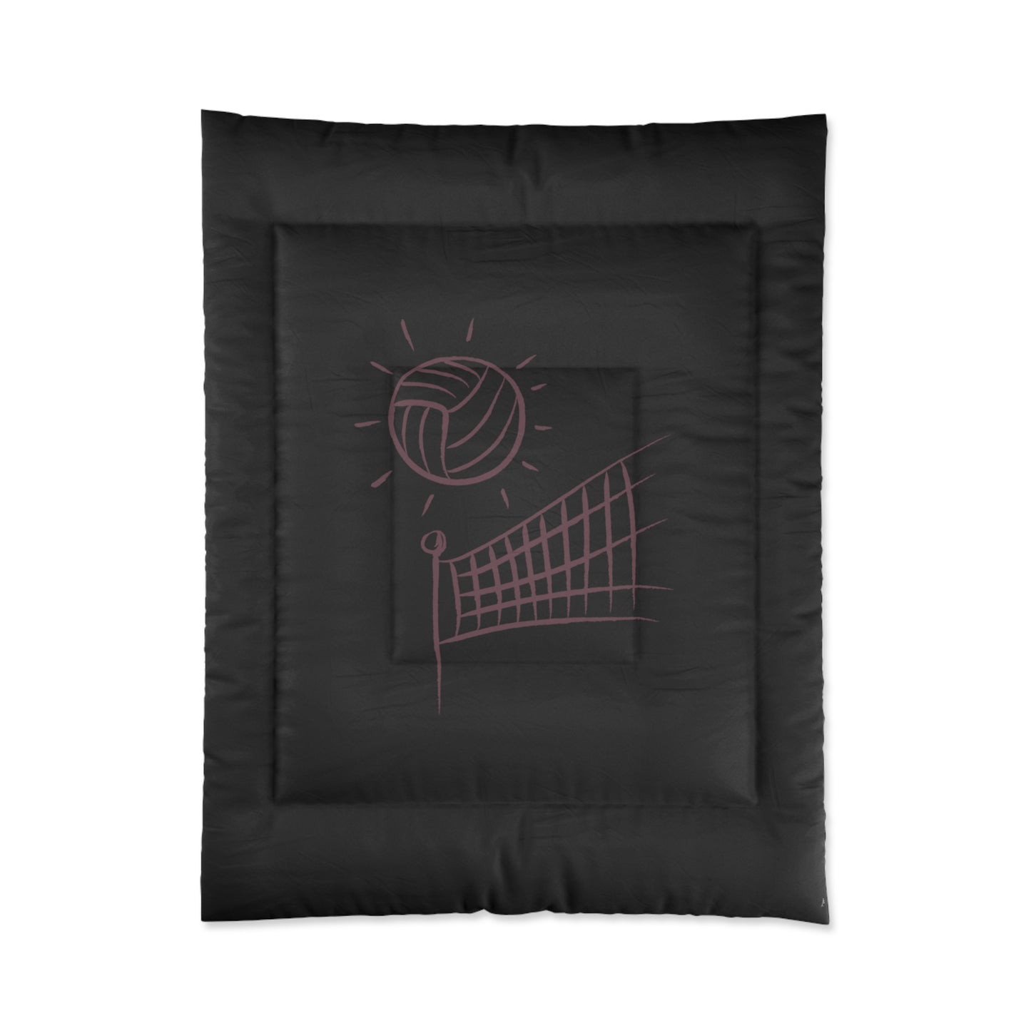 Comforter: Volleyball Black