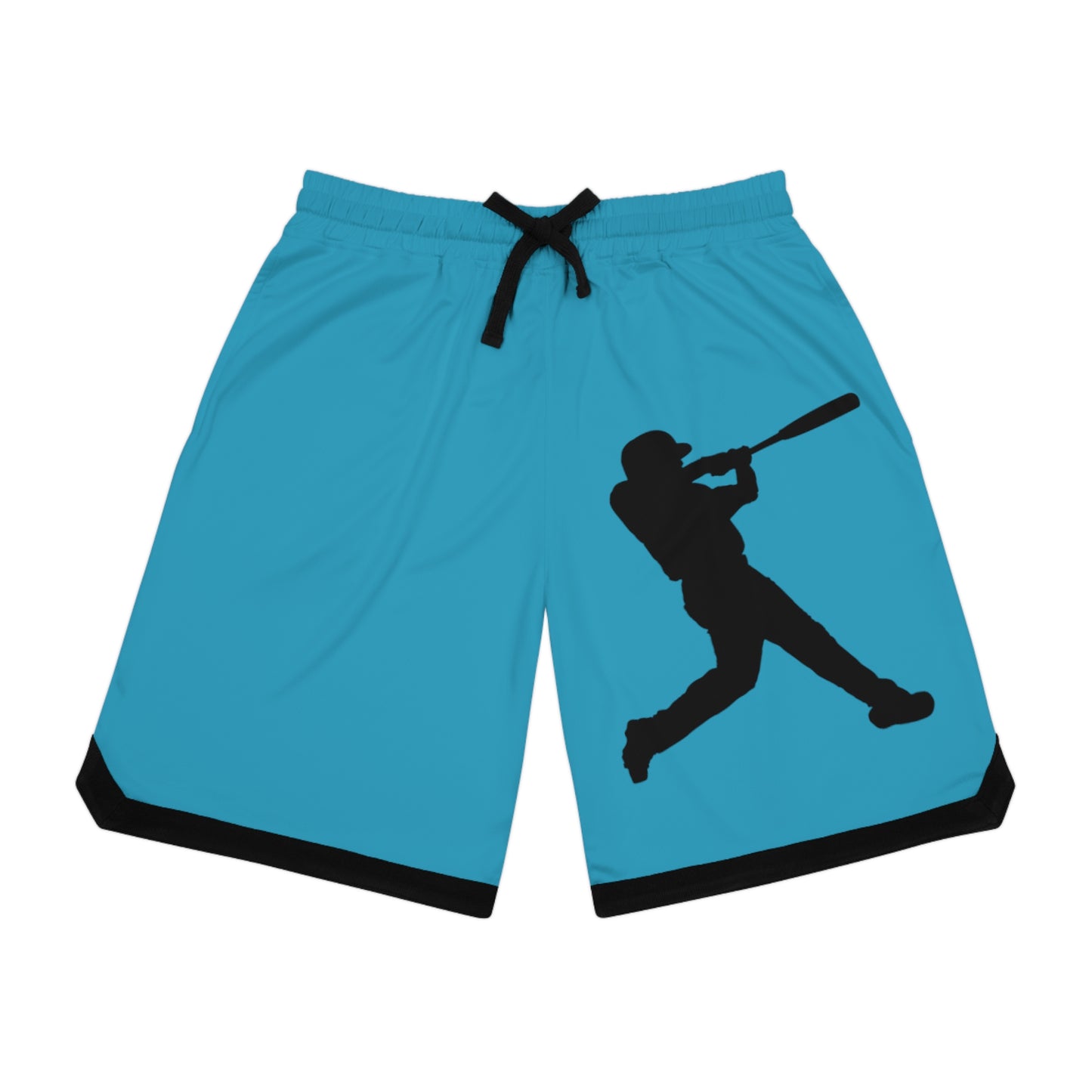 Basketball Rib Shorts: Baseball Turquoise