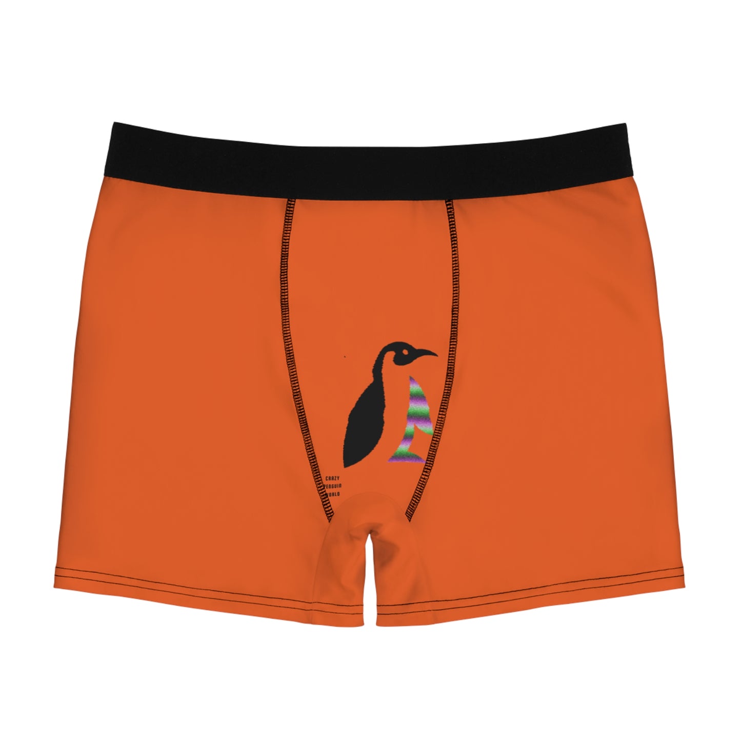 Men's Boxer Briefs: LGBTQ Pride Orange