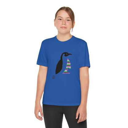 Youth Competitor Tee #2: Crazy Penguin World Logo