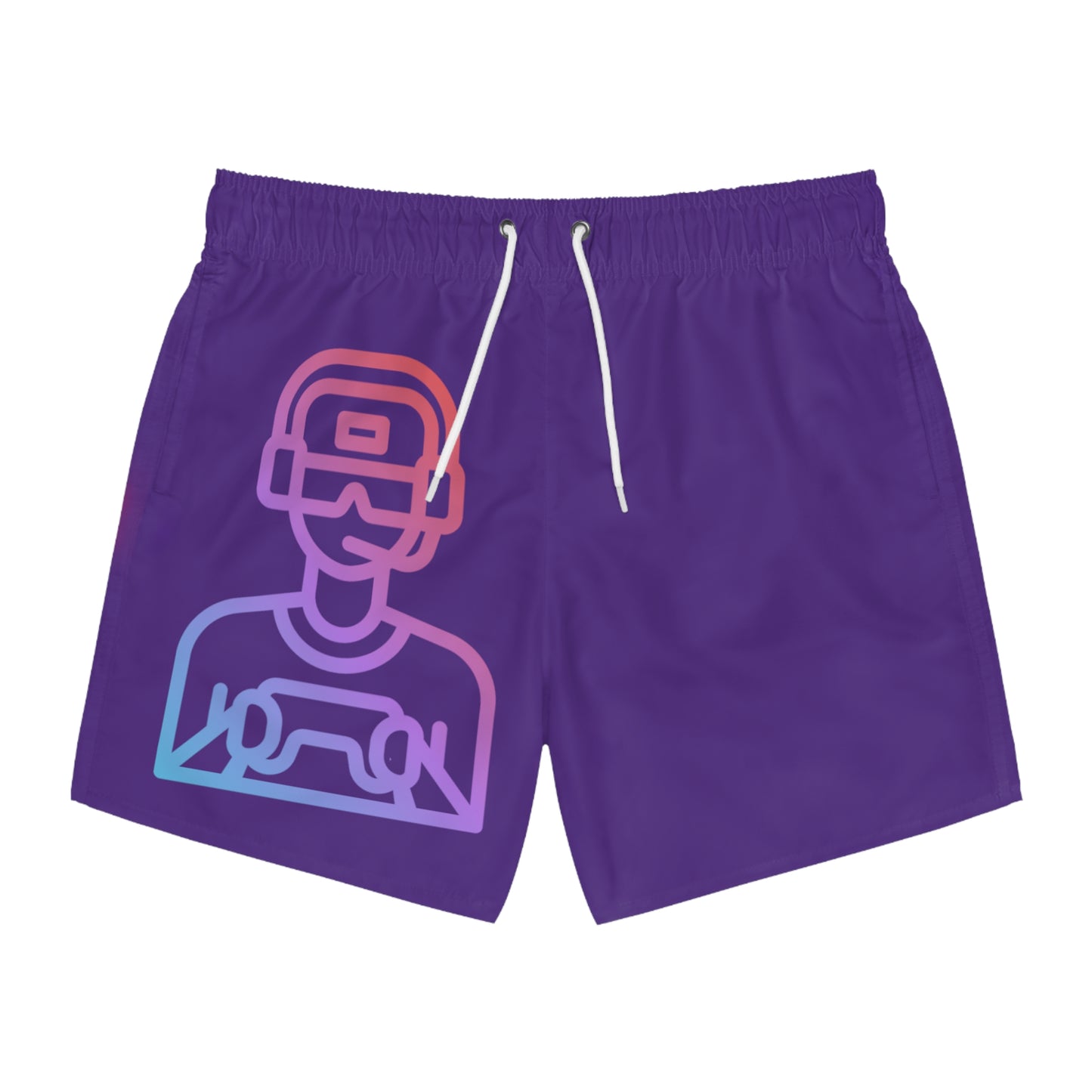 Swim Trunks: Gaming Purple