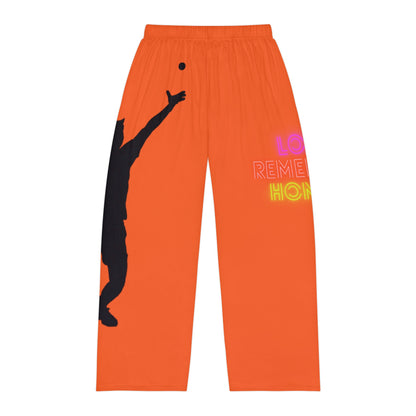 Men's Pajama Pants: Tennis Orange