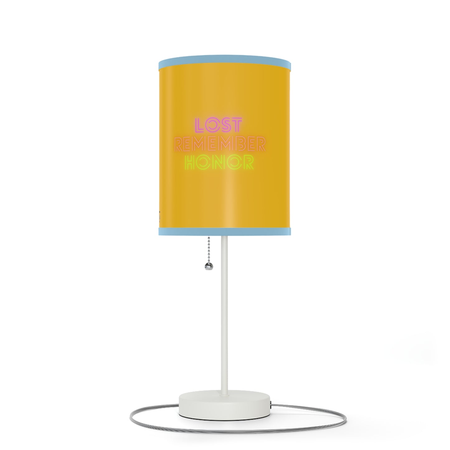 Lamp on a Stand, US|CA plug: Hockey Yellow