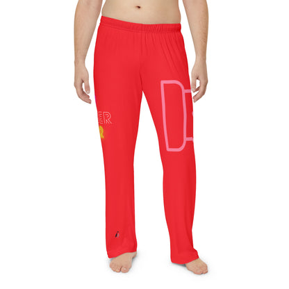 Men's Pajama Pants: Fight Cancer Red