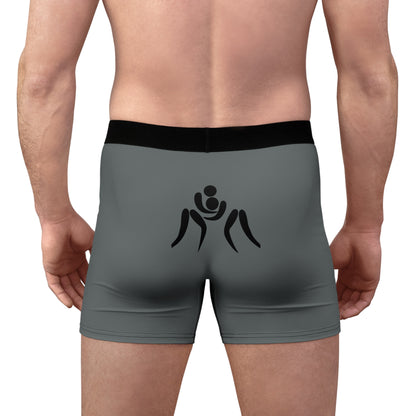 Men's Boxer Briefs: Wrestling Dark Grey