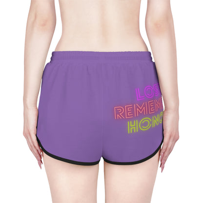 Women's Relaxed Shorts: Volleyball Lite Purple