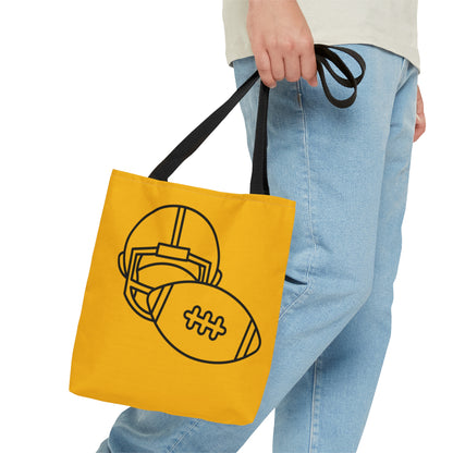 Tote Bag: Football Yellow