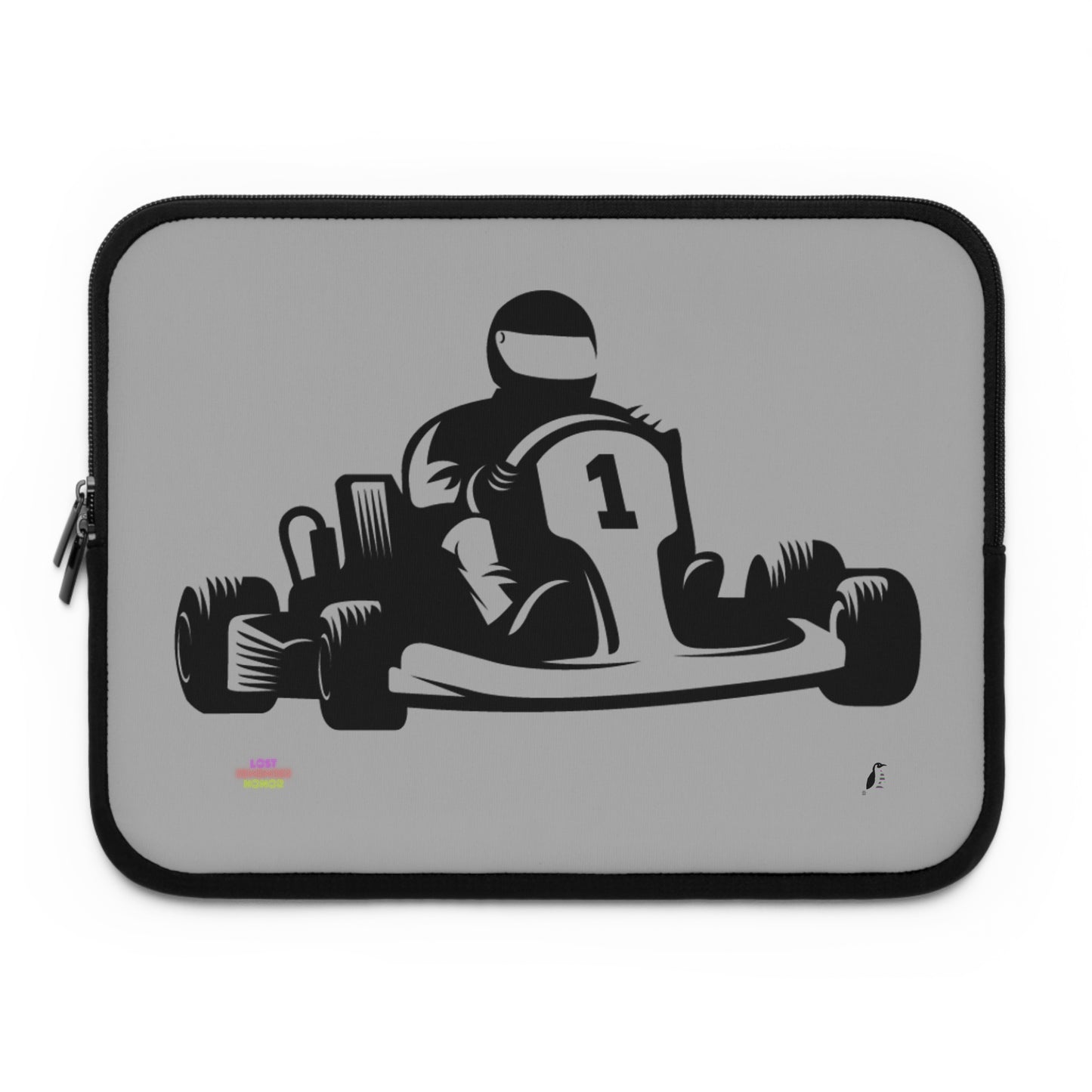 Laptop Sleeve: Racing Lite Grey