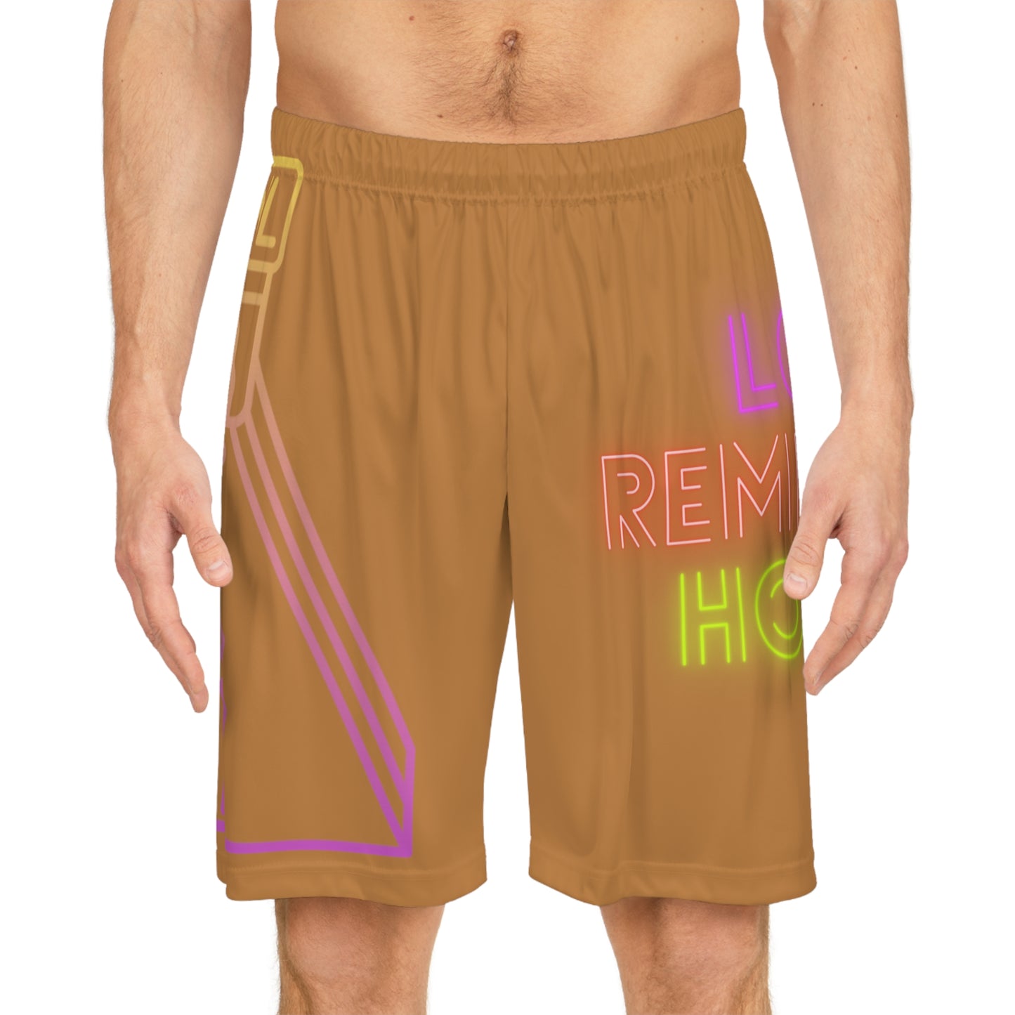 Basketball Shorts: Bowling Lite Brown