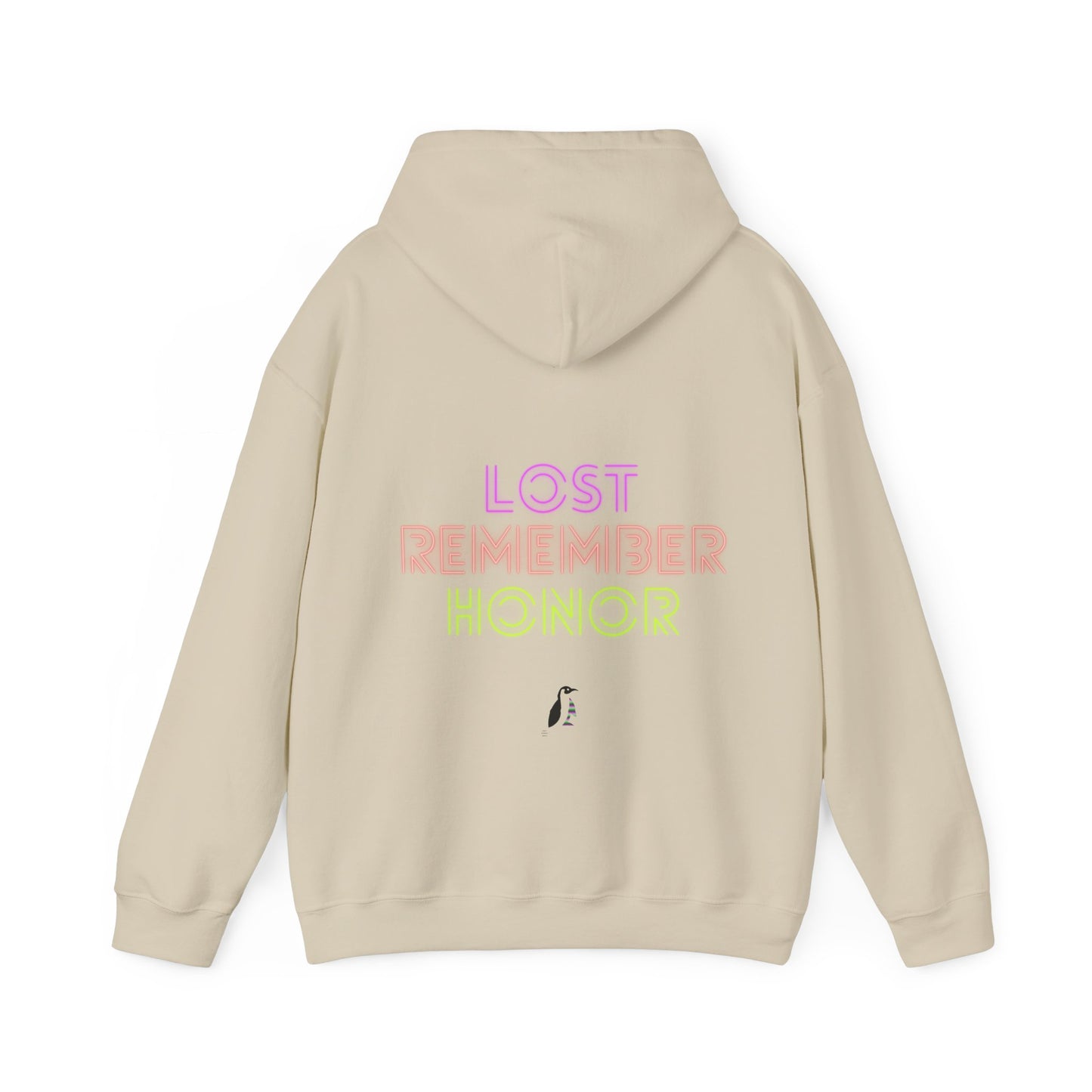 Heavy Blend™ Hooded Sweatshirt: Writing #1