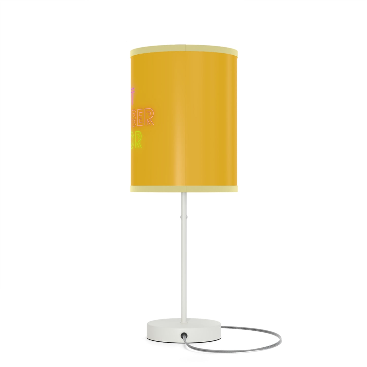 Lamp on a Stand, US|CA plug: Golf Yellow