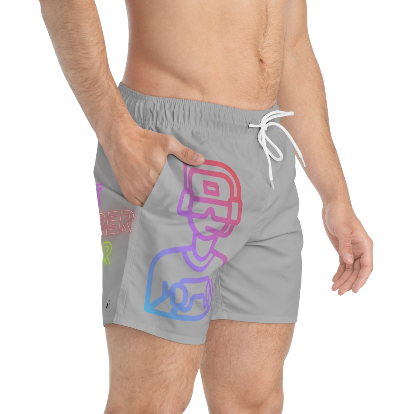 Swim Trunks: Gaming Lite Grey