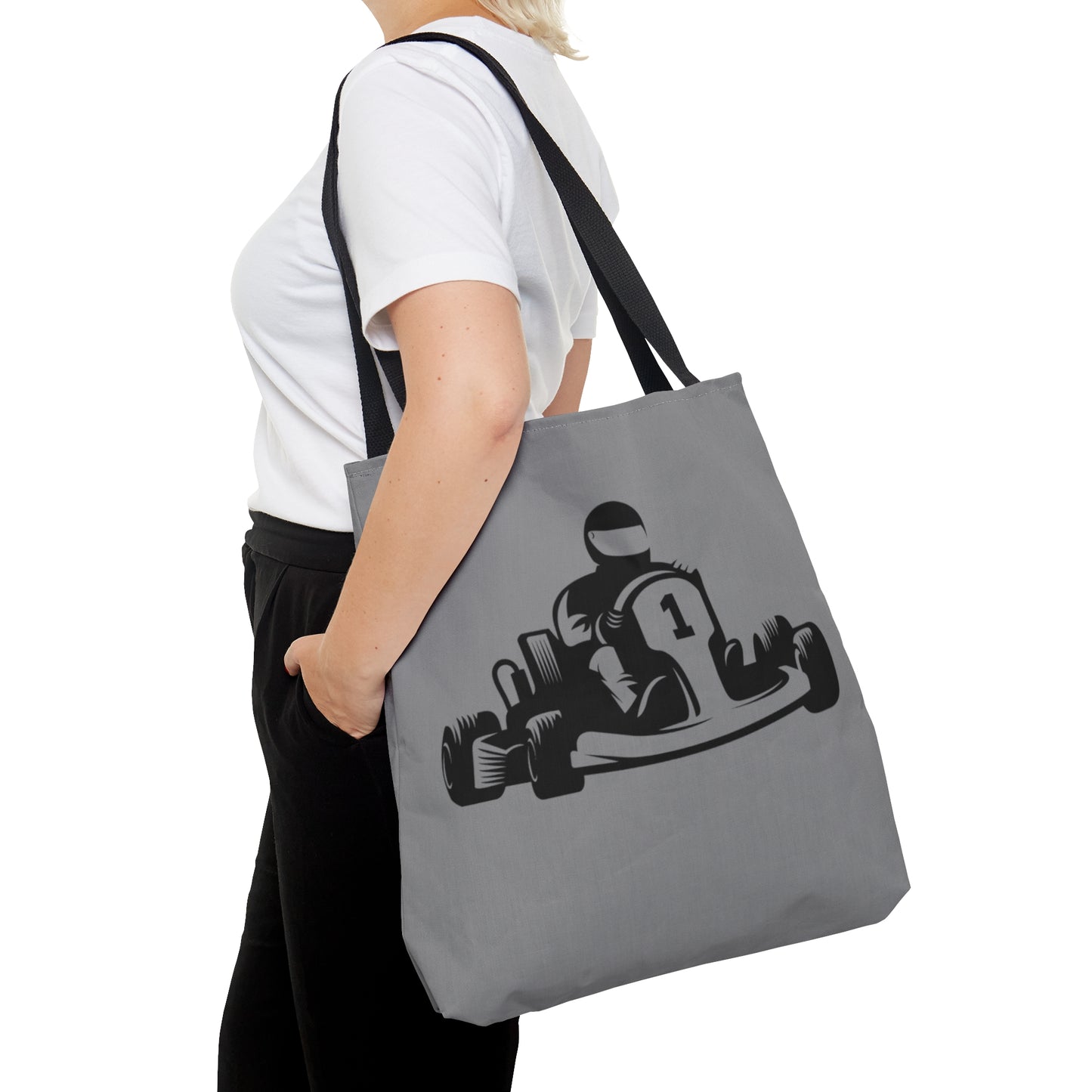 Tote Bag: Racing Grey