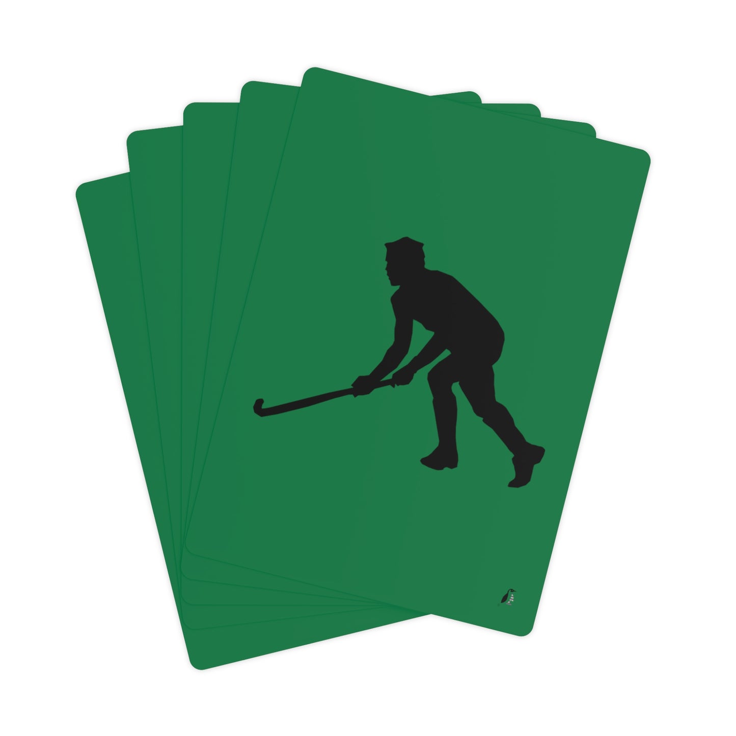 Poker Cards: Hockey Dark Green
