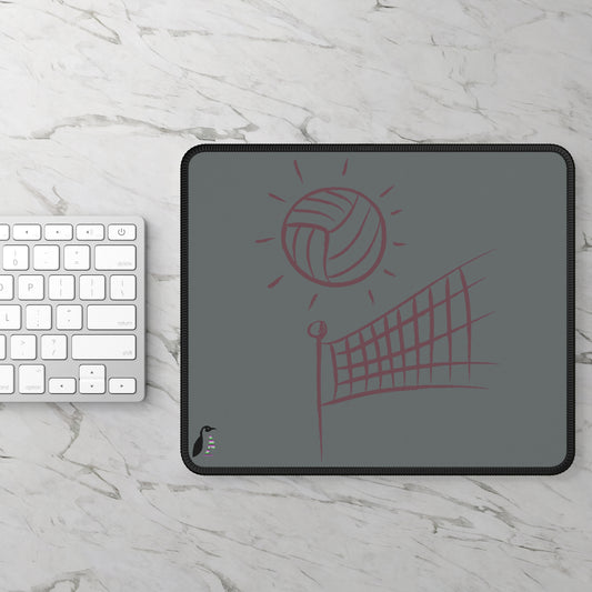 Gaming Mouse Pad: Volleyball Dark Grey