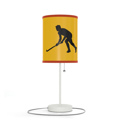 Lamp on a Stand, US|CA plug: Hockey Yellow 