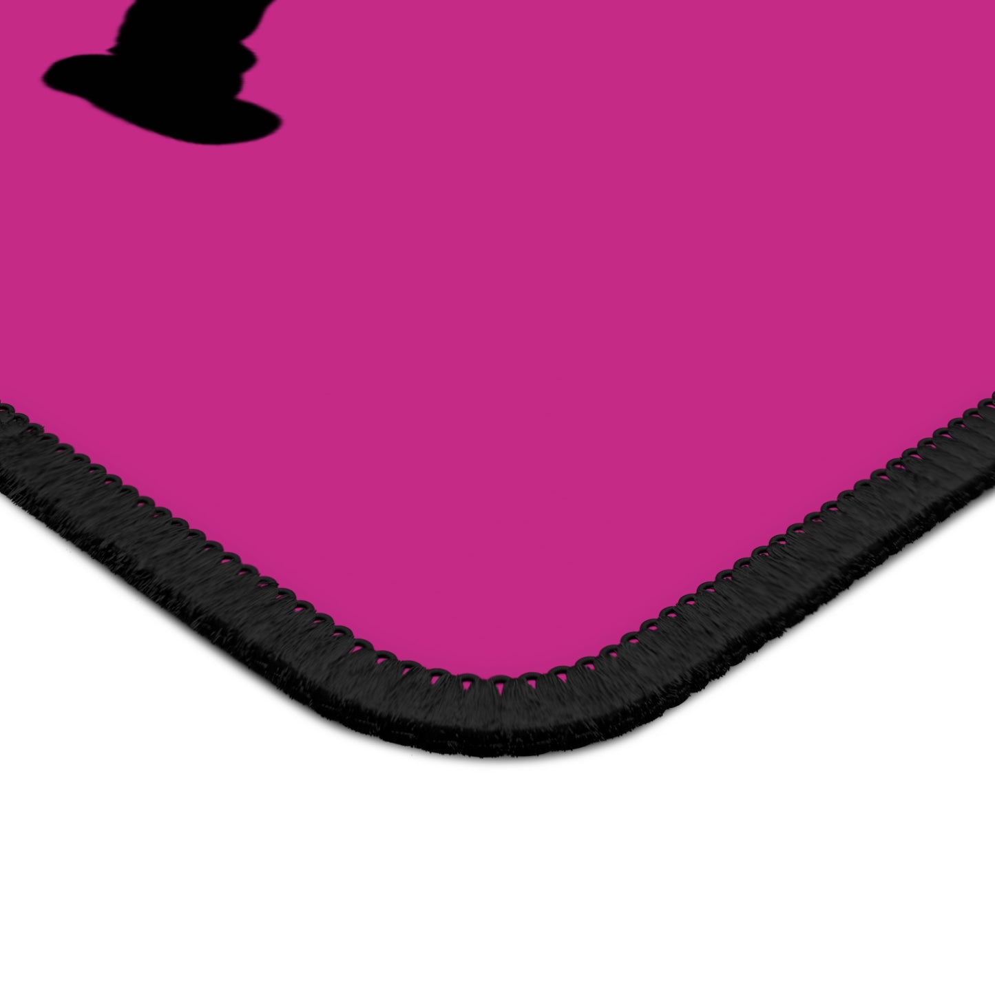 Gaming Mouse Pad: Baseball Pink