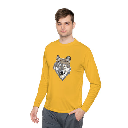 Lightweight Long Sleeve Tee: Wolves #1