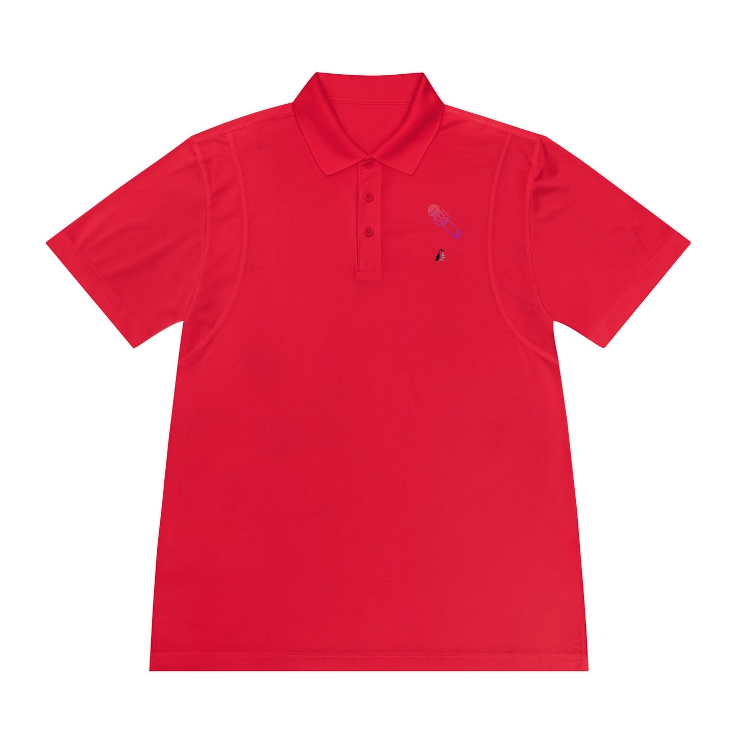 Men's Sport Polo Shirt: Music #2