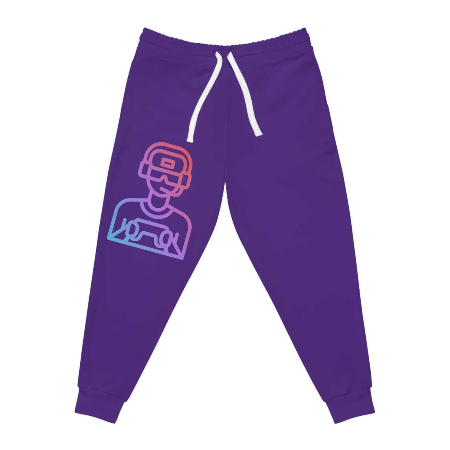 Athletic Joggers: Gaming Purple