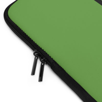 Laptop Sleeve: Soccer Green