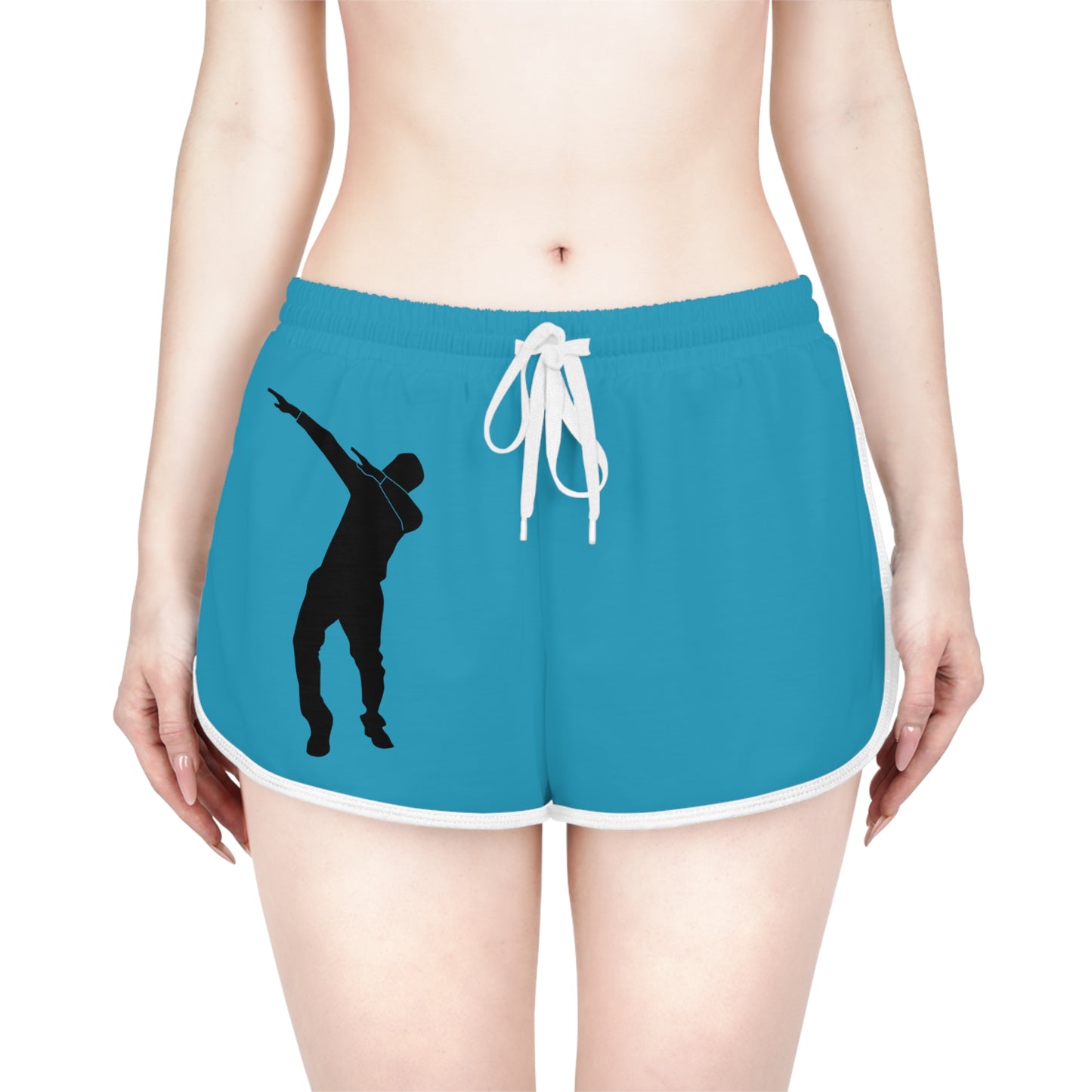 Women's Relaxed Shorts: Dance Turquoise