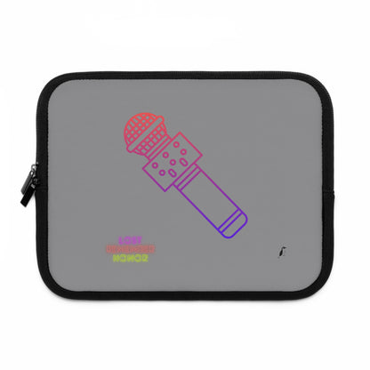 Laptop Sleeve: Music Grey