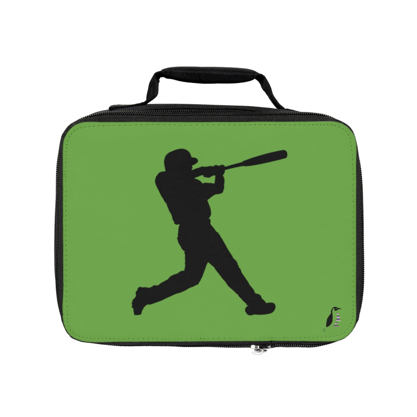 Lunch Bag: Baseball Green