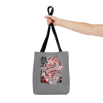 Tote Bag: Dragons Grey