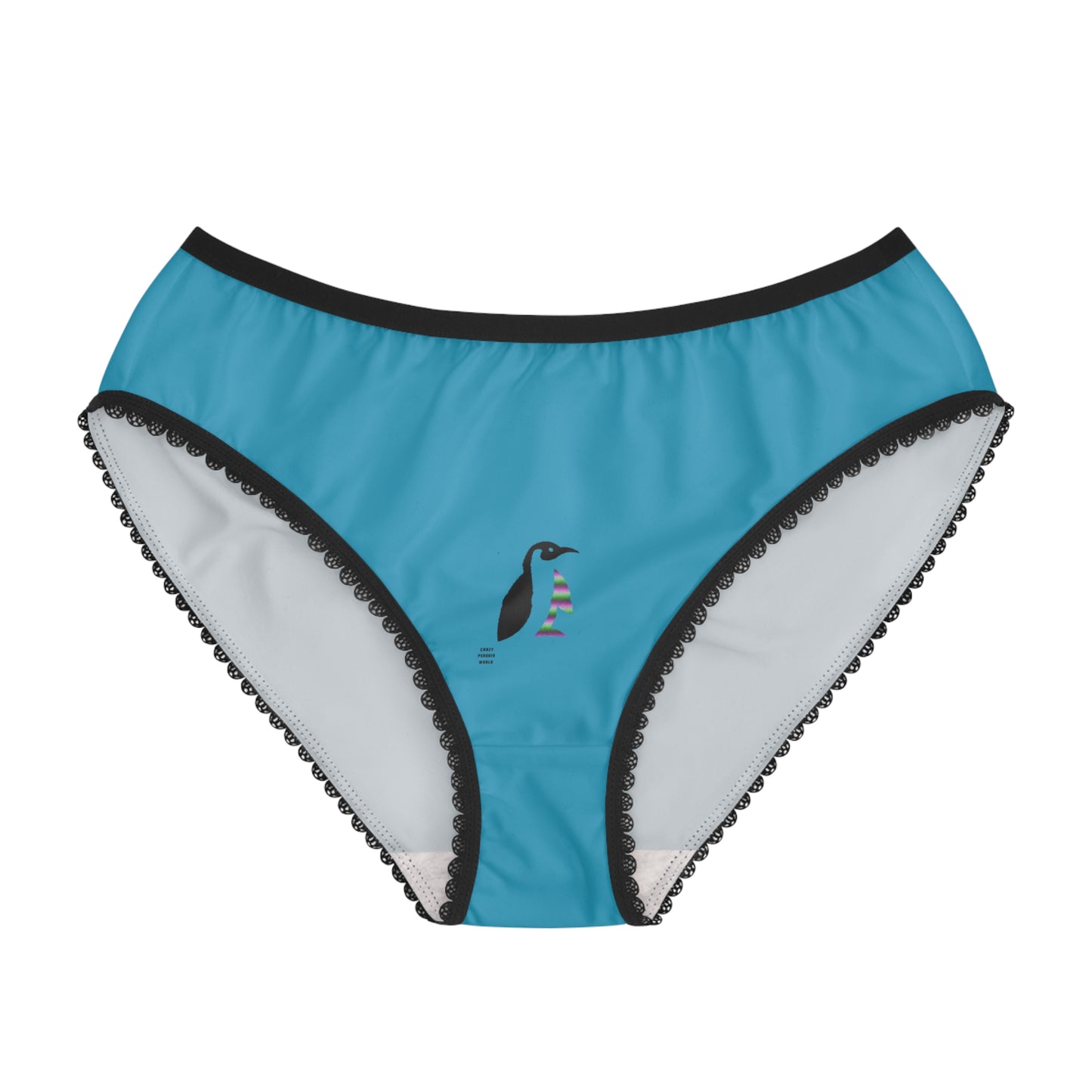 Women's Briefs: Weightlifting Turquoise