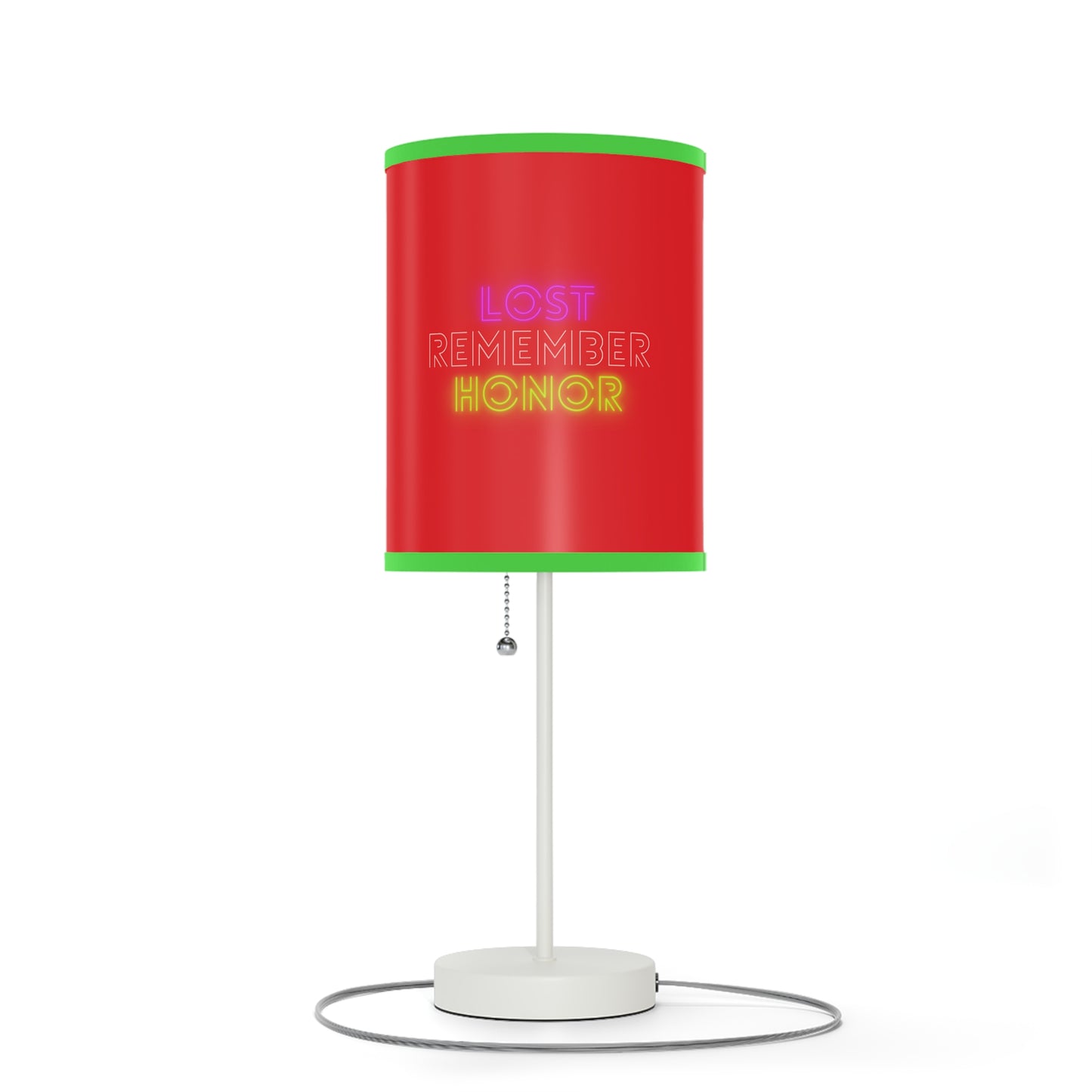 Lamp on a Stand, US|CA plug: Skateboarding Red