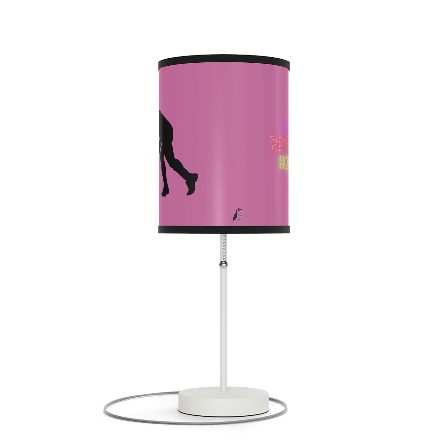 Lamp on a Stand, US|CA plug: Hockey Lite Pink 