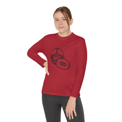 Youth Long Sleeve Competitor Tee: Football