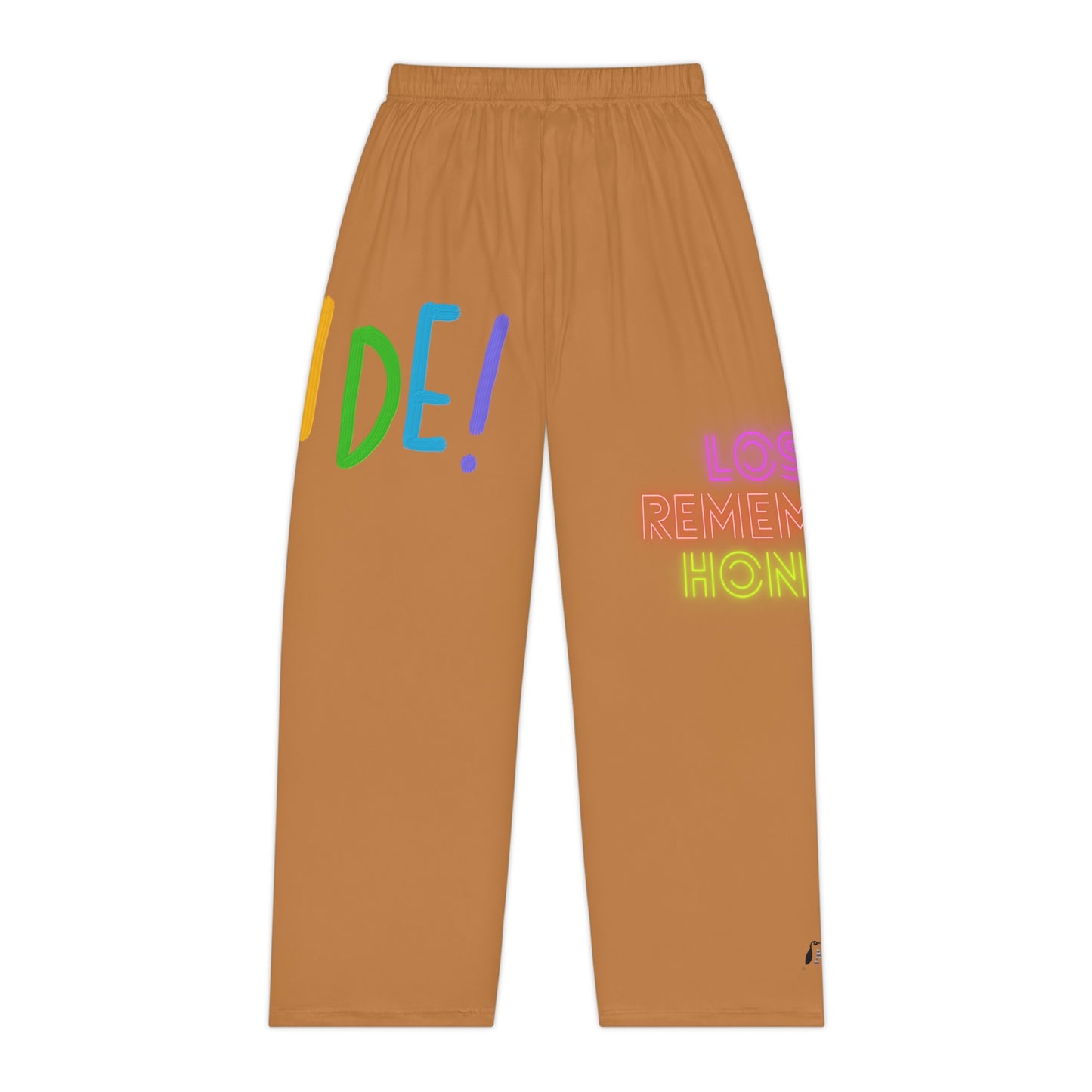 Women's Pajama Pants: LGBTQ Pride Lite Brown