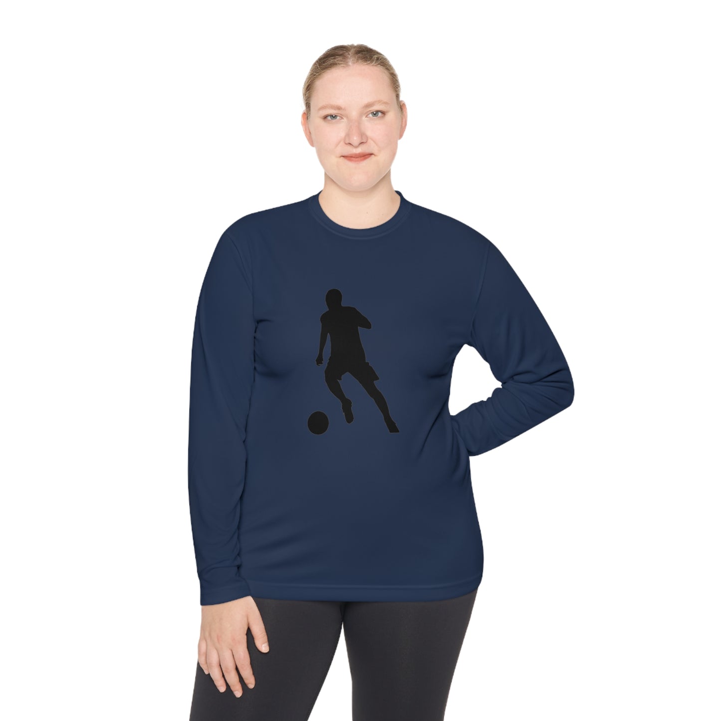 Lightweight Long Sleeve Tee: Soccer #2