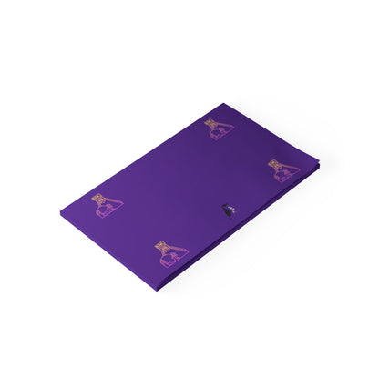 Post-it® Note Pads: Bowling Purple