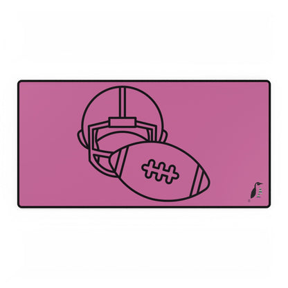 Desk Mats: Football Lite Pink