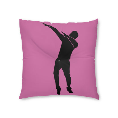 Tufted Floor Pillow, Square: Dance Lite Pink