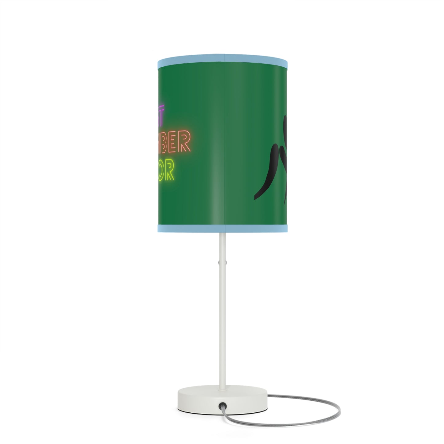 Lamp on a Stand, US|CA plug: Wrestling Dark Green